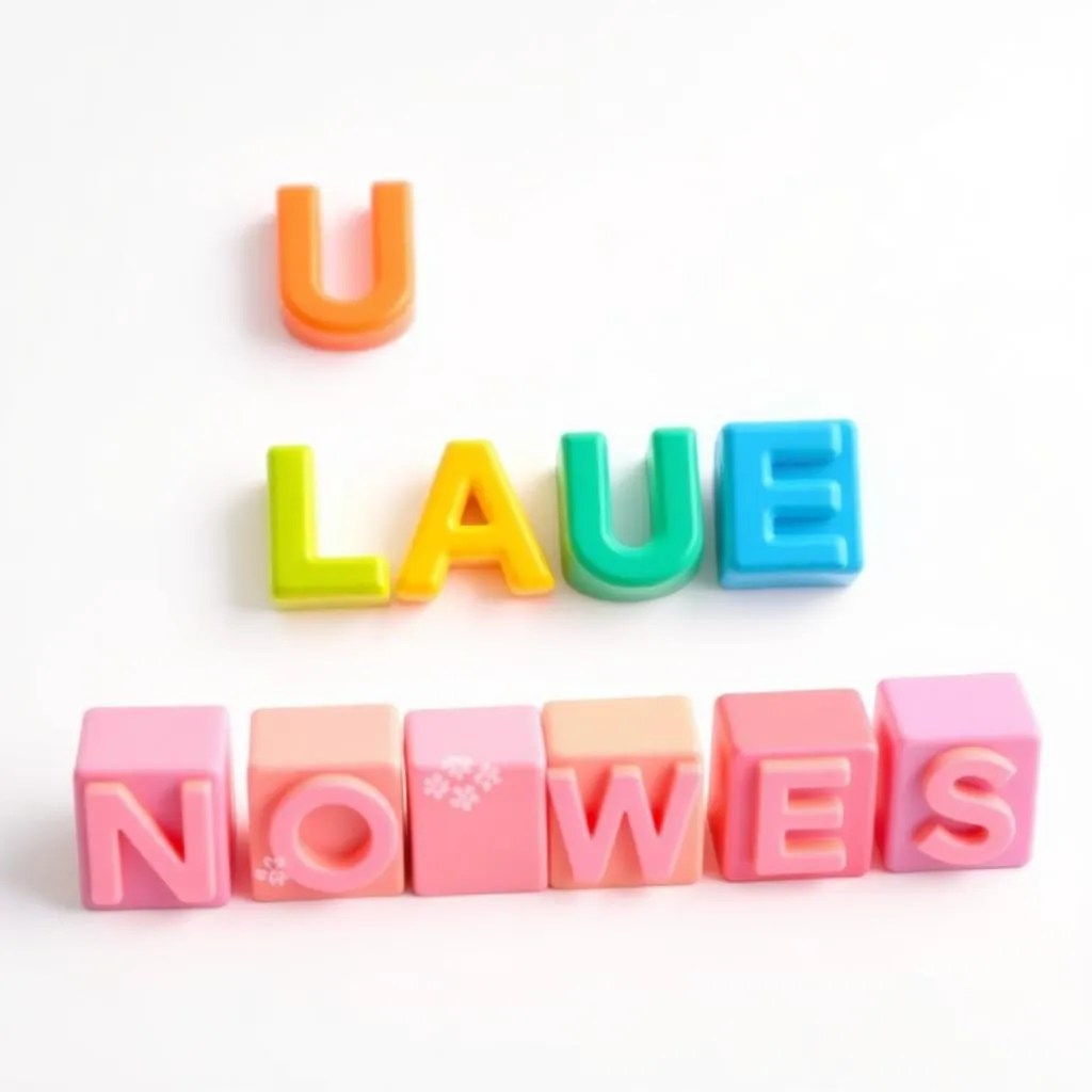 Personalised Name Blocks — custom 3D printed by 3D Printopia Verse
